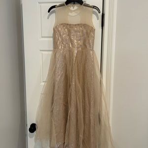 Used Girls Sequin and Satin Dress